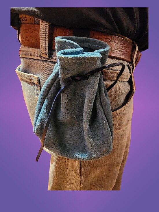 Stephen Belaire Other - Handmade Suede Coin Pouch
